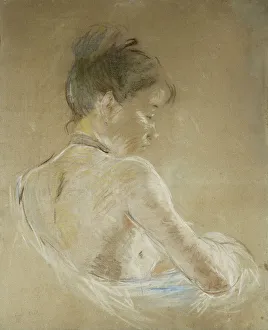 Young Girl With Naked Shoulders; Jeune Fille Aux Epaules Nues, 1885 (pastel on paper) Young Girl With Naked Shoulders; Jeune Fille Aux Epaules Nues, 1885 (pastel on paper)