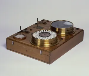 A Zeigertelegraph, produced by Werner von Siemens (mixed media) A Zeigertelegraph, produced by Werner von Siemens (mixed media)