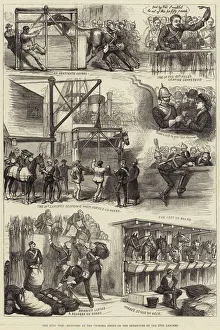The Zulu War, Sketches at the Victoria Docks on the Departure of the 17th Lancers The Zulu War, Sketches at the Victoria Docks on the Departure of the 17th Lancers