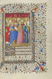 Print of All Saints by the Boucicaut Master