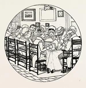 From Bloomfields Horkey Print, 1882 Engraving
