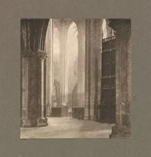 Light And Shadow Effects Prints: Camera Work Height Light Bourges Cathedral 1903