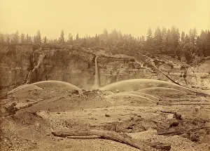 Malakoff Diggins, North Bloomfield Print (1871)