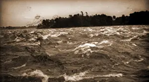 Saint Lawrence River Prints: Cedar Rapids, St. Lawrence River, Rapids, Saint Lawrence River, 1900