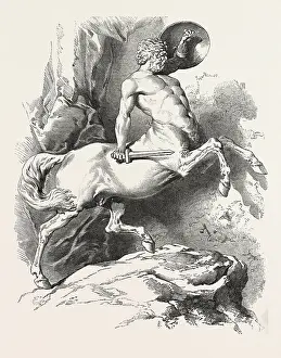 Centaur Art Prints: CENTAUR BY COUNT D ORSAY