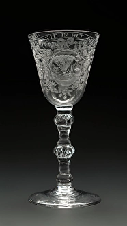 Chalice engraved rosmoles family arms city De goede Chalice engraved rosmoles family arms city De goede