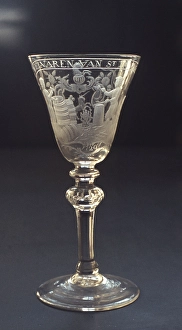 Chalice engraved t Welvaren van St. Iansgild Chalice engraved t Welvaren van St. Iansgild