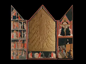 Tempera On Panel Artistry Prints: The Chiarito Tabernacle