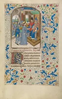 Early Netherlandish Paintings Prints: Christ before Pilate
