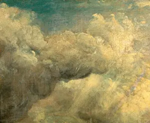 John Constable Painting Prints: Cloud Study, John Constable, 1776-1837, British