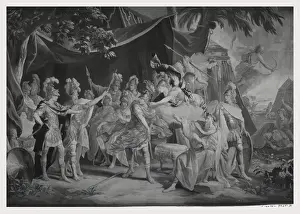 Ancient Greek Warriors Prints: Combat Ajax Hector