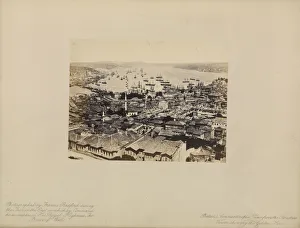 Constantinople View Seraskier Tower Showing Golden Horn Constantinople View Seraskier Tower Showing Golden Horn