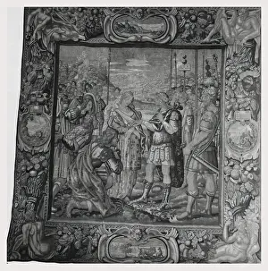 Framed Print : Continence Scipio Print, a 17th-century etching Framed Print : Continence Scipio Print, a 17th-century etching