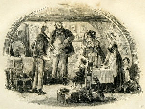 David Copperfield, I am hospitably received by Mr. Peggotty