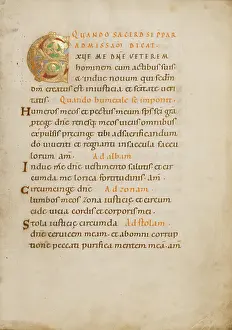 Decorated Initial E