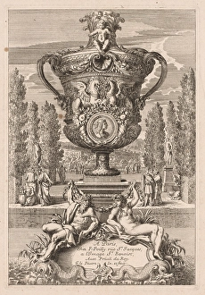 Decorative Urn 1600s Jean Le Pautre French 1618-1682 Decorative Urn 1600s Jean Le Pautre French 1618-1682