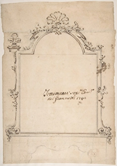 Design Carved Mirror Frame Surmounting Mantle Design Carved Mirror Frame Surmounting Mantle