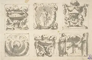 Six Designs Decoration Rectangular Horizontal Print