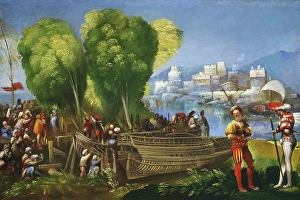 Dosso Dossi (Italian, active 1512-1542), Aeneas and Achates on the Libyan Coast, c Dosso Dossi (Italian, active 1512-1542), Aeneas and Achates on the Libyan Coast, c