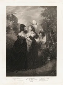 Drawings Prints, Print, Hero, Ursula Beatrice, Shakespeare, Much, Ado, About, Nothing Drawings Prints, Print, Hero, Ursula Beatrice, Shakespeare, Much, Ado, About, Nothing