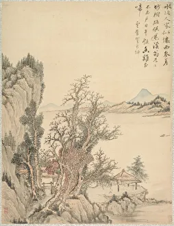 Dwelling Shore 1847 Tsubaki Chinzan Japanese Dwelling Shore 1847 Tsubaki Chinzan Japanese