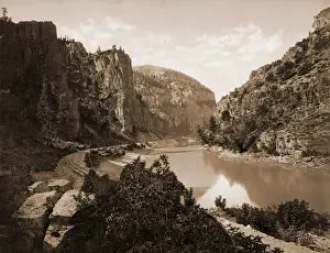 William Henry Jackson Photography Prints: Echo Cliffs, Grand River Canyon, Colo, Jackson, William Henry, 1843-1942, Canyons