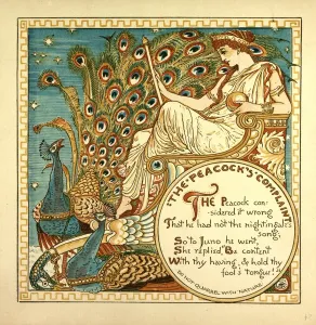 Victorian Artwork Prints: The Peacocks Complaint