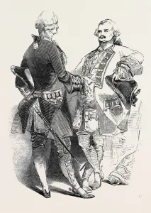 Engraved Historical Illustration Prints: Source Size = 1796 x 2485