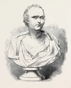 Print of a Bust Portrait in Engraving