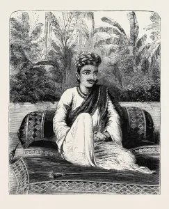 The Maharajah of Jeypoor Print (Engravings)