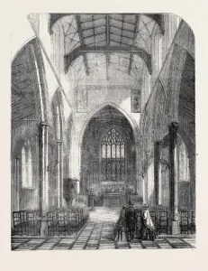 The Church of St. Peter Print, Sudbury, England