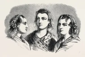 Friesland Women Engravings Print
