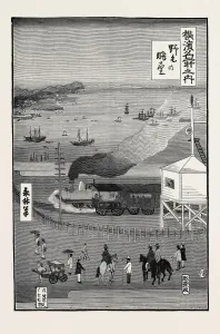 Vintage Train Transportation Prints: Source Size = 2535 x 3762