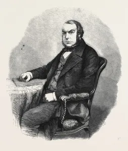 The Late Professor Quekett Engraving Print