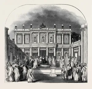 Victorian Era Theatre Art Prints: Source Size = 2591 x 2451