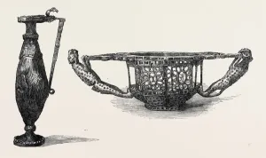 Gold Ewer Print, 5th Century Dacian Art