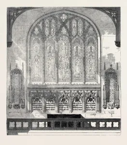 Vintage Church Architecture Prints: Source Size = 3522 x 3949