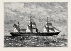Victorian Era Steamships Prints: Source Size = 3554 x 2501