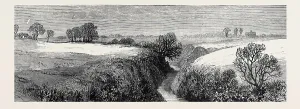 Victorian Era Hunting Scene Prints: Source Size = 3561 x 1352