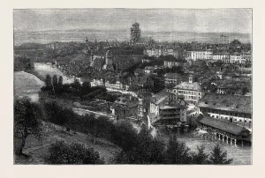 Bern City View Prints: Source Size = 3755 x 2486