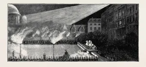 The Emperors at Berlin: Torchlight Tattoo Print