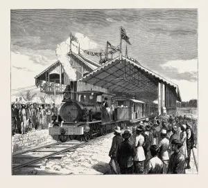 Vintage Train Transportation Prints: Source Size = 3772 x 3351