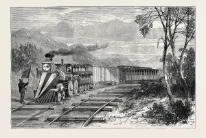 Victorian Railway History Prints: Source Size = 3779 x 2501