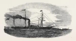 Vintage Steamer Ship Prints: Source Size = 3802 x 2011