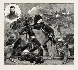 Victorian Era Military History Prints: Source Size = 3802 x 3370