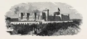 Fortified Castle Architecture Prints: Source Size = 3863 x 1696