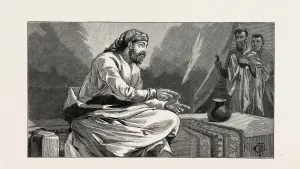 Admiral Sir W. Hewett's Embassy Print: Amharic Encounter
