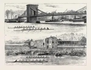 Hammersmith Bridge History Prints: Source Size = 4974 x 3748