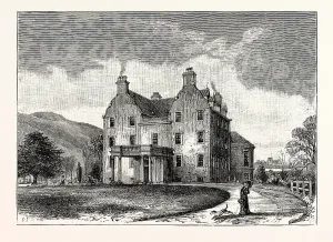 Prints of Edinburgh: Prestonfield House Victorian Architecture Prints: Liszt Collection Print: Edinburgh's Prestonfield House (UK)