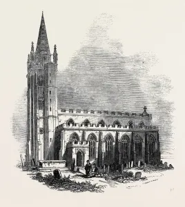 St. Sidwells Church, Exeter Print - 1816 x 1991